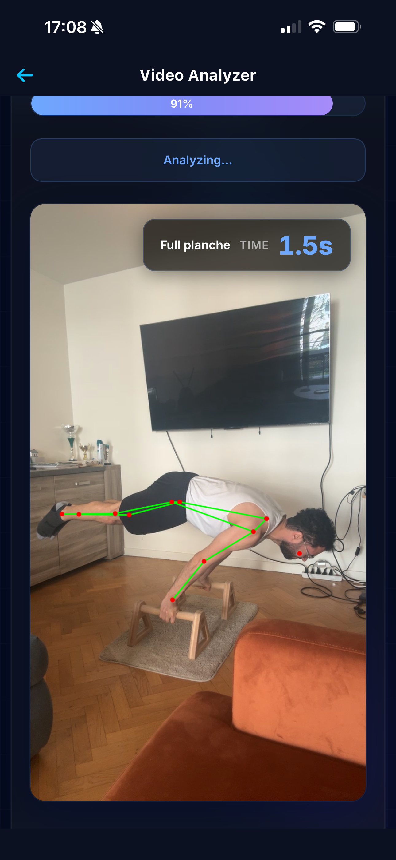 Video Analyzer — Traitement en cours